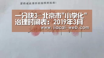 一分快3-北京市小学化治理时间表:2019年3月底前全面整改(图4) 一分快3
